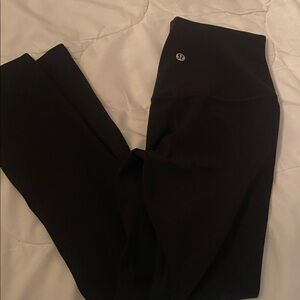 Lululemon align “23 inch Black Leggings size 2